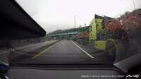 砂石車在暖暖交流道、源遠路口排隊  民眾憂交通惡夢再起