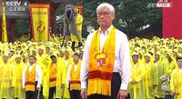 中共公祭伏羲稱「反獨促統」 國民黨副主席在台共祭
