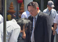 黑道剋星王志銘告別式  高雄市警長大禮服含淚全程陪伴