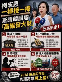 柯志恩為鳳梨釋迦嗆多意識形態 尹立：「政治0分 經濟100分」的還魂屍