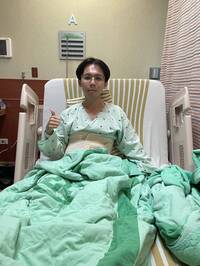 捐肝救父成大生發文報平安  感謝各界伸出援手