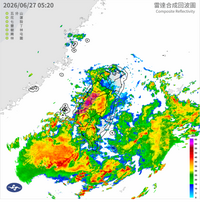 豪雨持續轟炸！20縣市豪大雨特報 5縣市多地淹水警戒