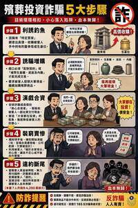 詐團誆「謝霆鋒靠生基位翻紅」大學副教授被洗腦砸2300萬買塔位