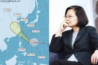 首度回應「颱風遙控器哏」 蔡英文提醒大家做好防颱準備