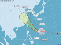 今體感狂飆41度！強颱巴威路徑曝 週五起持續強降雨