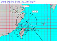 巴威暴風圈縮小加速移動 本島最快今天深夜解除陸警