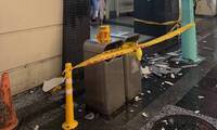 西門町大樓磁磚突剝落 路過10多歲少年遭砸頭爆血送醫