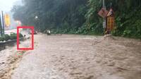 竹東山區下暴雨！21歲女露營回程騎車涉水 跌入水溝送醫不治