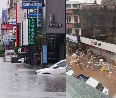 明明都是淹水！ 中國網友不解台灣「水很乾淨」 直播主曝關鍵