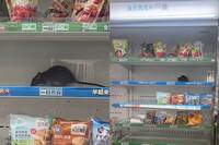 致癌油+安鼠之亂！ 台北機捷出沒「巨大肥鼠」逛超商食品貨架