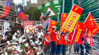 自由說新聞》藍凱道「造勢」挨酸比柯黃還不如！綠委加碼爆五星旗疑現身會場
