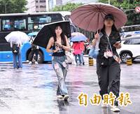 南方雲系北移！ 3縣市大雨特報 各地今慎防短暫陣雨