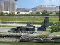 漢光42》弓三飛彈北市機動防空部署  雙溪遊艇碼頭丶河濱公園現蹤