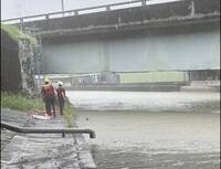 台南大雨滂沱！三爺溪水位暴漲傳溺水 消防趕往搜救