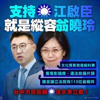 轟「國民黨已翁曉玲化」 公督盟：11月用選票汰換