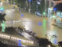高雄整夜暴雨！美術館區積大水  里長PO圖急喊「4字」