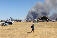 希臘戰機才起飛突墜毀 機上2飛官當場身亡