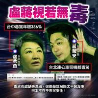 民進黨粉專批「盧蔣視若無毒」竟遭北市警移送 法院裁定不罰