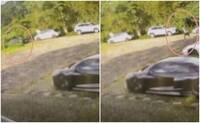 價值1698萬！限量超跑在宜蘭墜谷 駕駛大崩潰「這是租來的……」