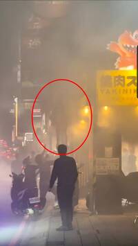 三重燒肉店鍋子起火全面燃燒9人傷  2樓客人直接跳樓場面驚悚