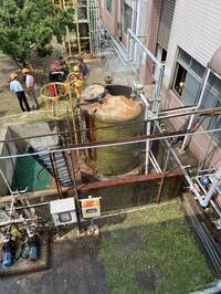 台電南部發電廠驚傳重大工安意外  1人重傷10人吸入嗆傷