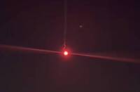高雄港夜空赫見謎樣紅光 港區3單位這樣說