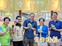 獲贈手掌大「迷你球」西瓜！蕭美琴秒被圈粉大讚：免像做重訓