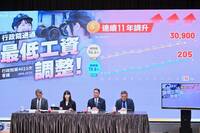 最低工資破3萬明年上路 卓榮泰：逾261萬人受惠、本勞占84％
