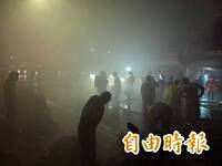 宜蘭建材行火場濃煙高溫阻礙救火 消防搶救驚險萬分