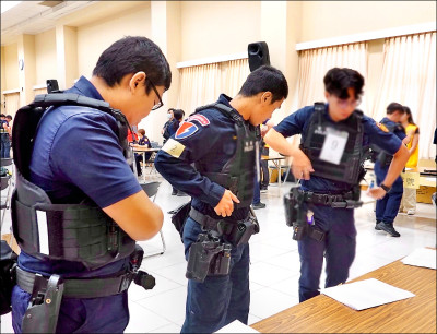 警用防彈衣升級 首納防穿刺