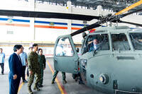 《TAIPEI TIMES》 King of Eswatini thanks Taiwan for donated helicopters