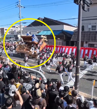 影片曝！日本大阪地車祭接連出事 釀2死16傷