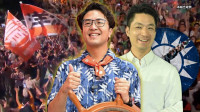 自由爆新聞》蔣萬安尷尬「圈破了」！他曝沈伯洋逆轉勝靠這關鍵