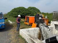 颱風薔琵來勢洶洶 屏縣預布百餘部移動式抽水機防汛