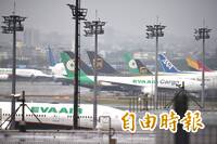 明天桃機出發航班已取消52％ 機場公司：機捷、巴士都有影響