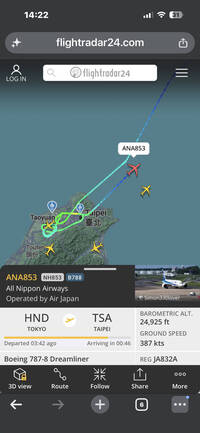 薔琵發威！飛松山降落不成 全日空班機折返羽田「乘客繞到頭暈」
