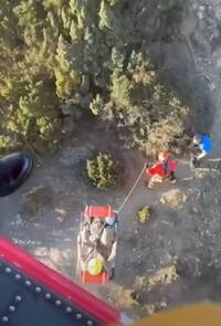 在排雲山莊就累了！75歲日翁硬上玉山北峰 高山症吊掛下山