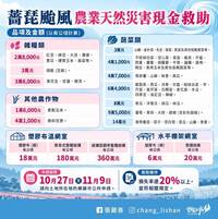 薔琵颱風重創雲林農業損失逾億元  中央火速公告救助