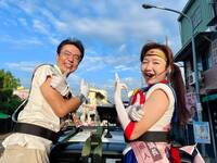 美少女戰士選鎮長！「草屯鎮妹」張媛婷 變裝車掃超搶眼