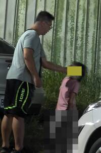 男子當街掌摑女童 中市社會局：委託警方尋人瞭解中