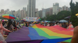香港今同志遊行 何韻詩黃耀明上街