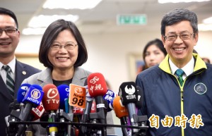 總統府、立法院南遷  蔡英文這樣說...