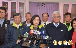 馬批綠營扯後腿 準總統蔡英文：非常不恰當