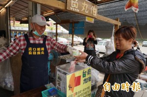 歷經白河地震 台中大坑魚丸伯義賣賑災
