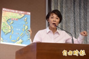 黃昭順要小英登島示主權  提議邀請5位仲裁法官同行