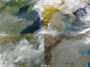 NASA衛星記錄中國霾害  15年間變化怵目驚心