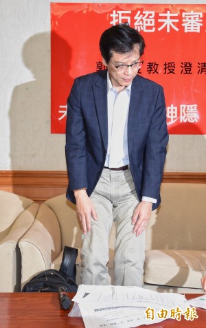 論文造假案 台大教授：根本沒查過郭明良實驗室