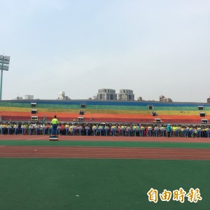 新北市小學運動會揭幕 5933名選手競技