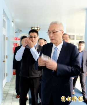 祝福蘇內閣 吳敦義罵蔡英文：要做正派一點的總統
