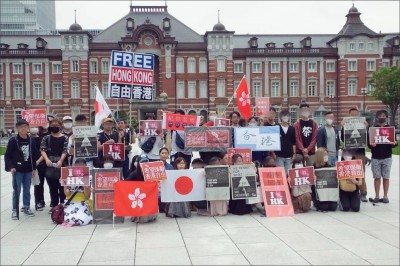 我願意為了守護香港而死！日本女模自發辦集會「撐」香港
